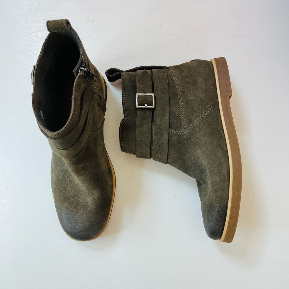 UGG ankle sueded booties
